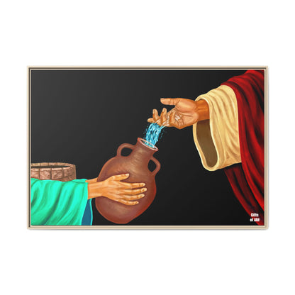 Living Water Framed Canvas