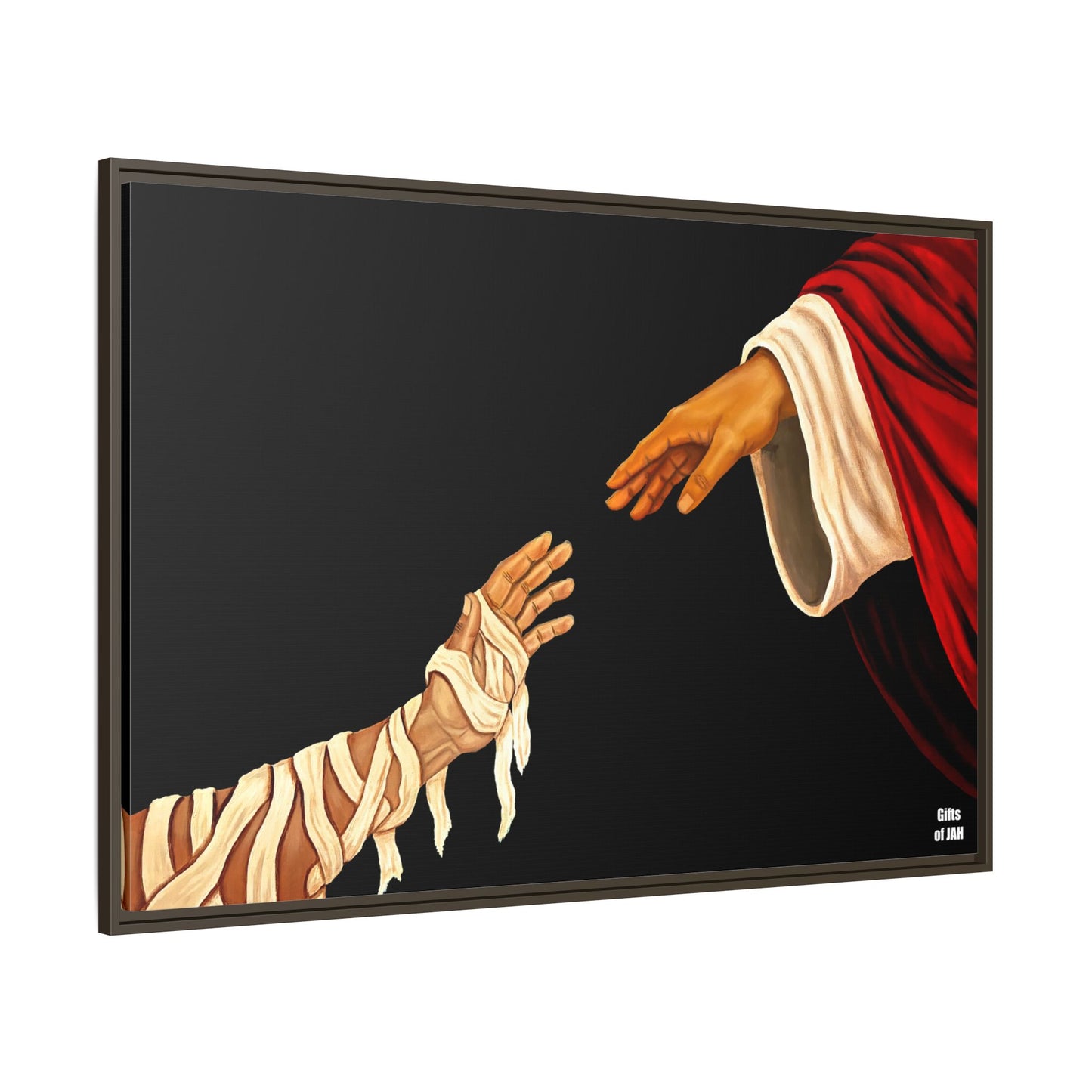 No Longer Bound Matte Canvas Framed Art