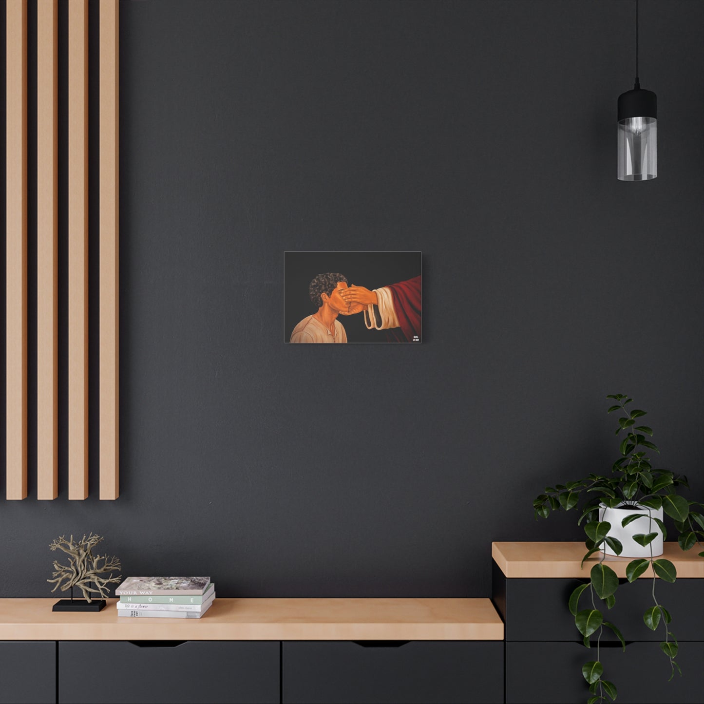 But Now I Can See Matte Canvas Print