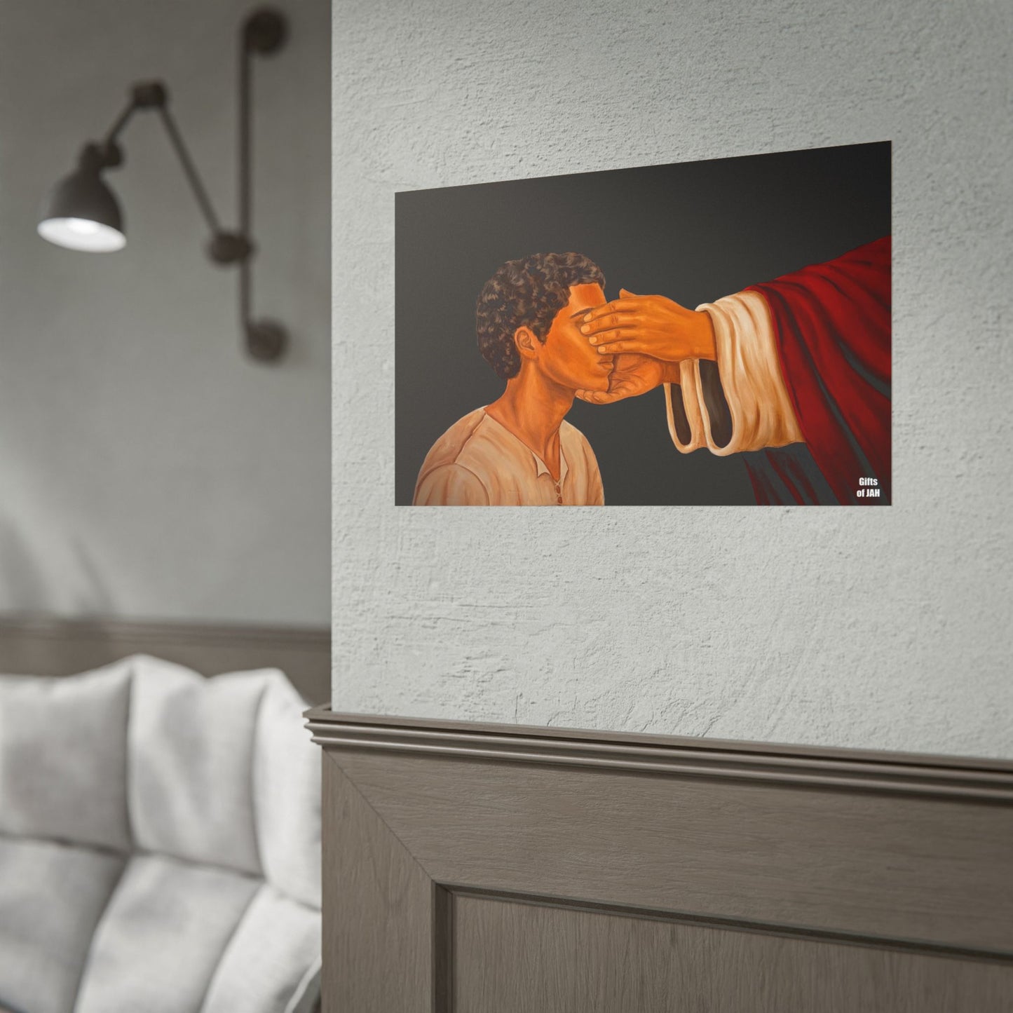 But Now I Can See Rolled Semi-Glossy Art Print