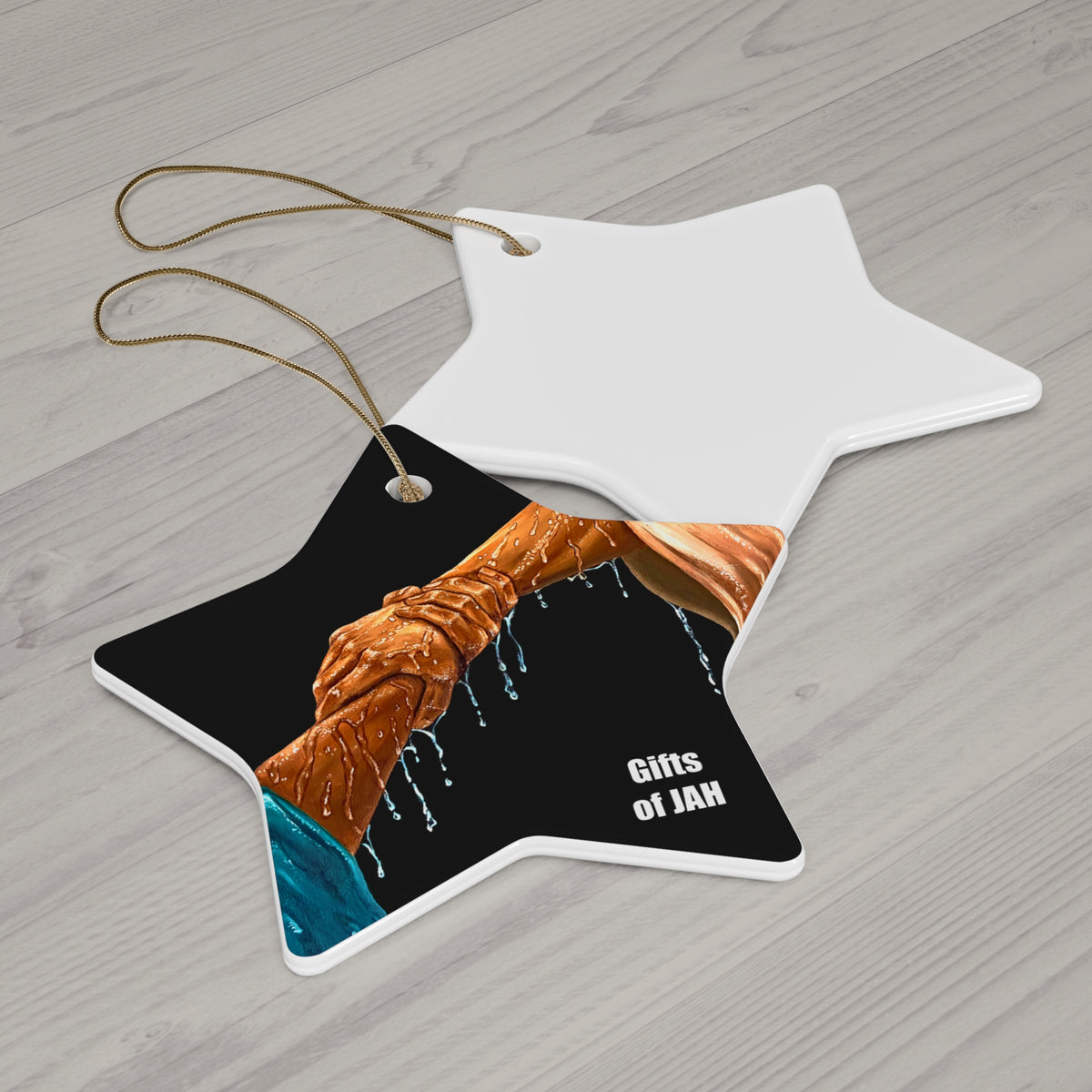 Keep Your Eyes On Him - Ceramic Ornament, 4 Shapes