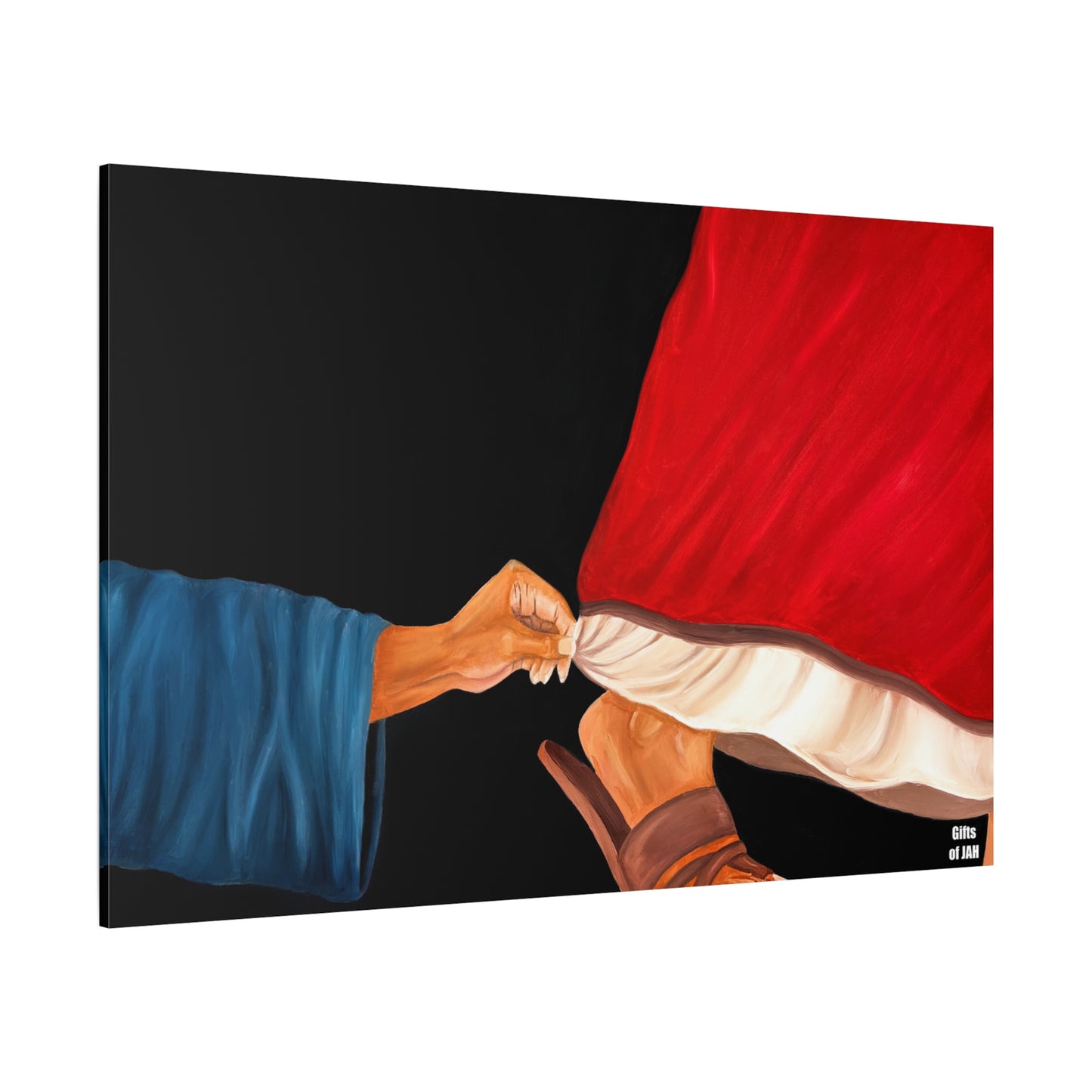 Faith's Silent Surrender | Religious Christian Painting