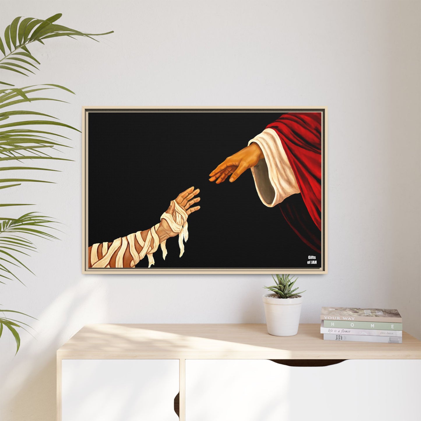 No Longer Bound Matte Canvas Framed Art
