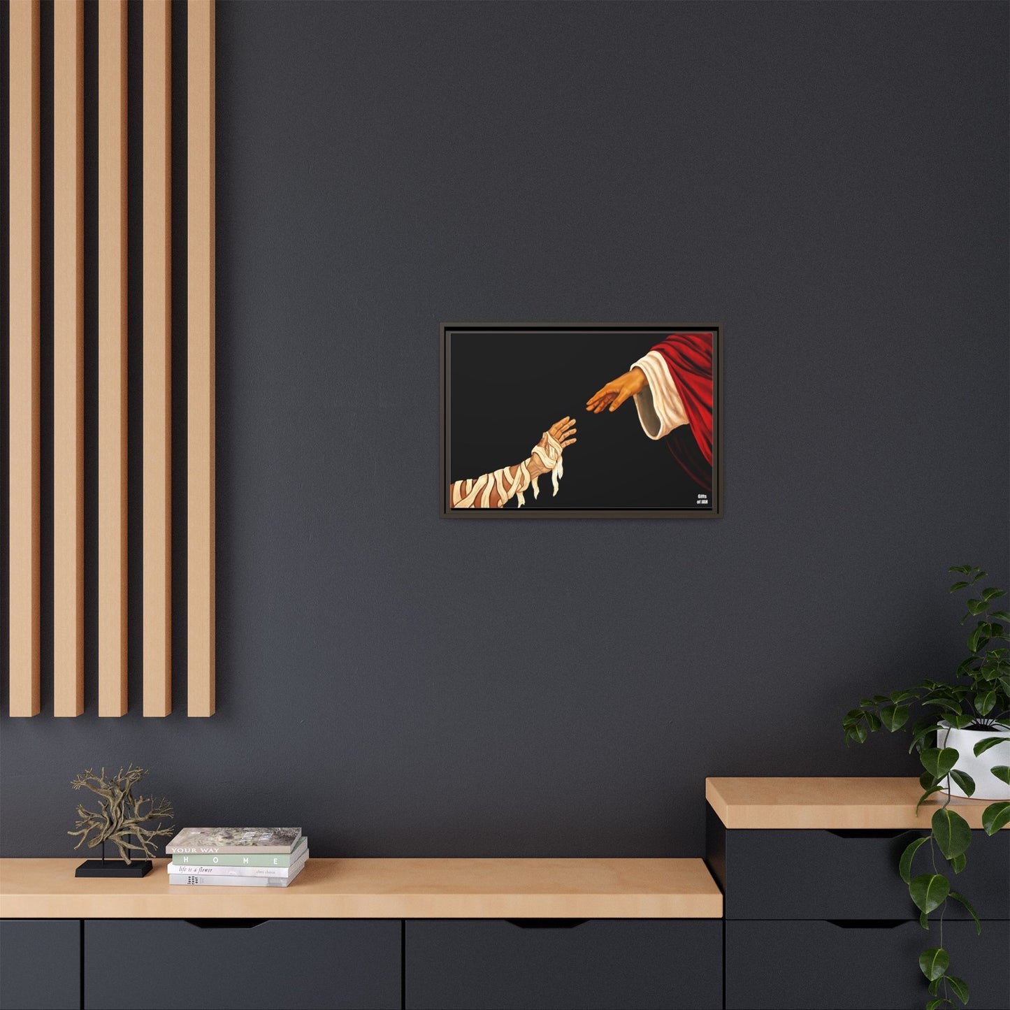 No Longer Bound Matte Canvas Framed Art