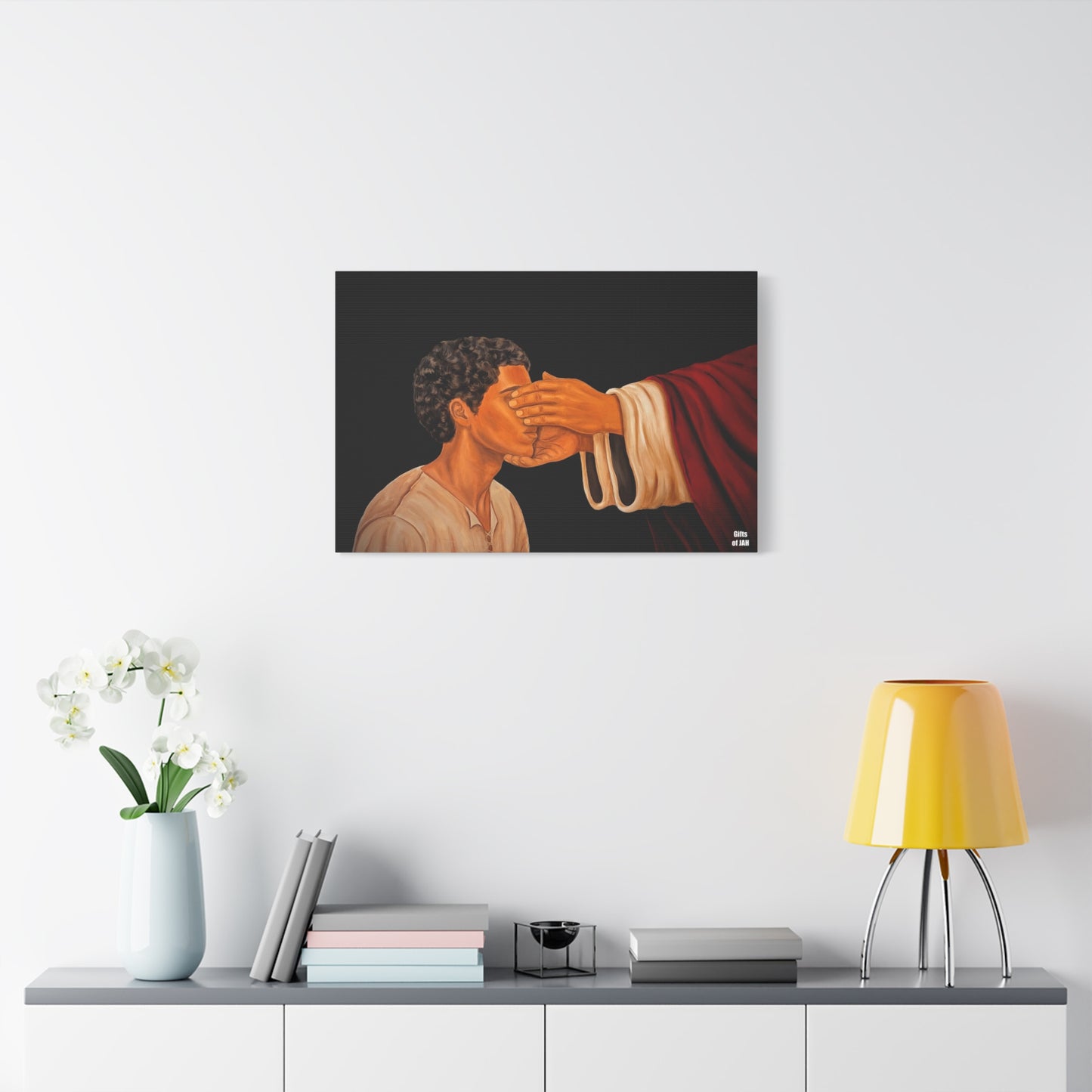 But Now I Can See Matte Canvas Print