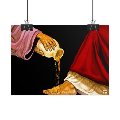 The Alabaster Box Rolled Art Print