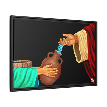 Living Water Framed Canvas