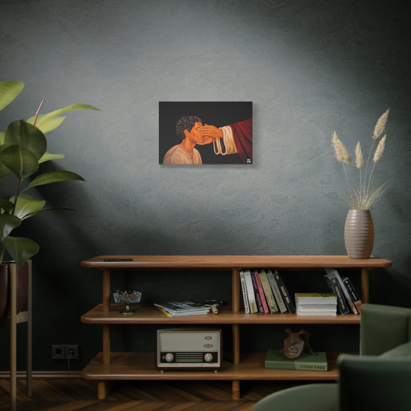 But Now I Can See Matte Canvas Print