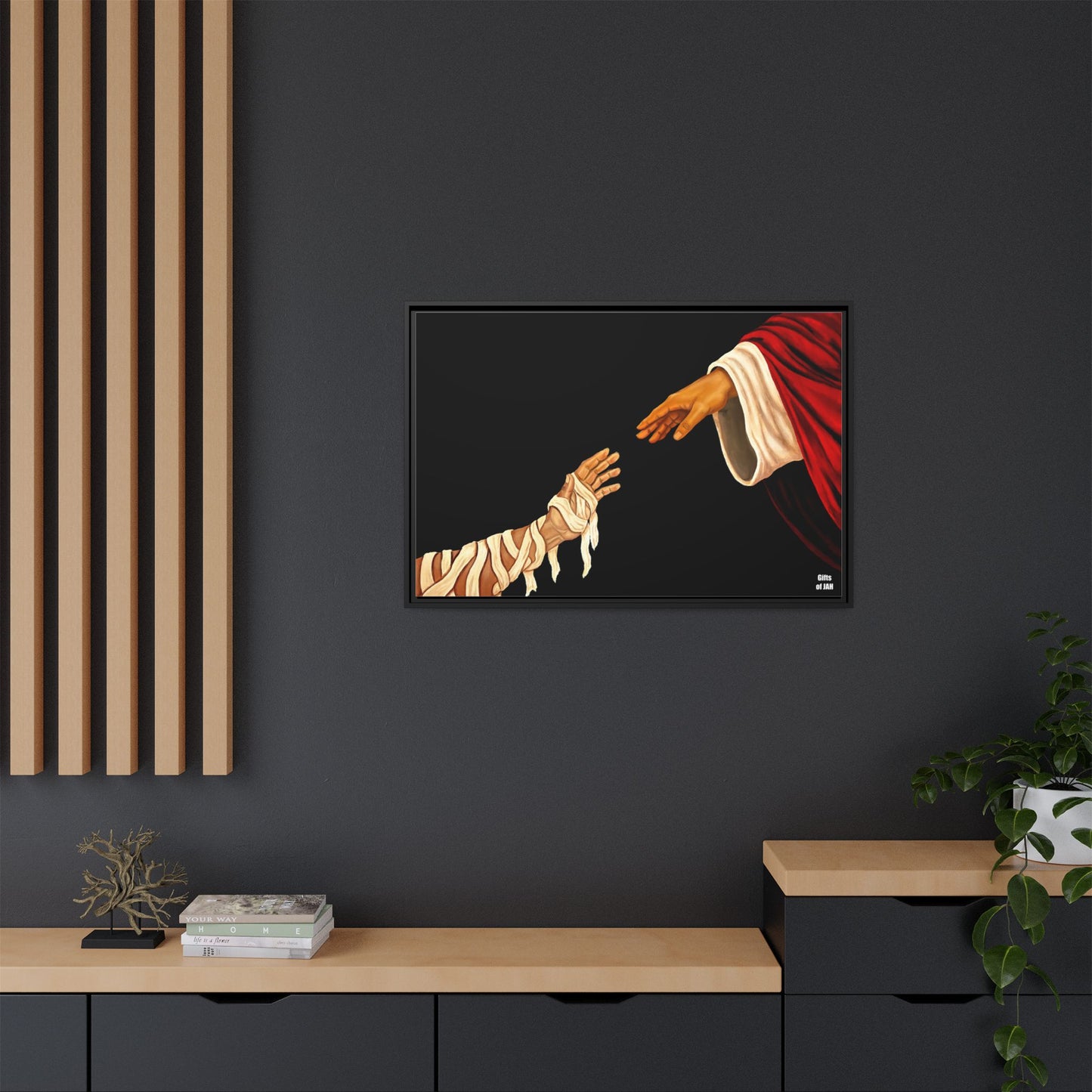 No Longer Bound Matte Canvas Framed Art