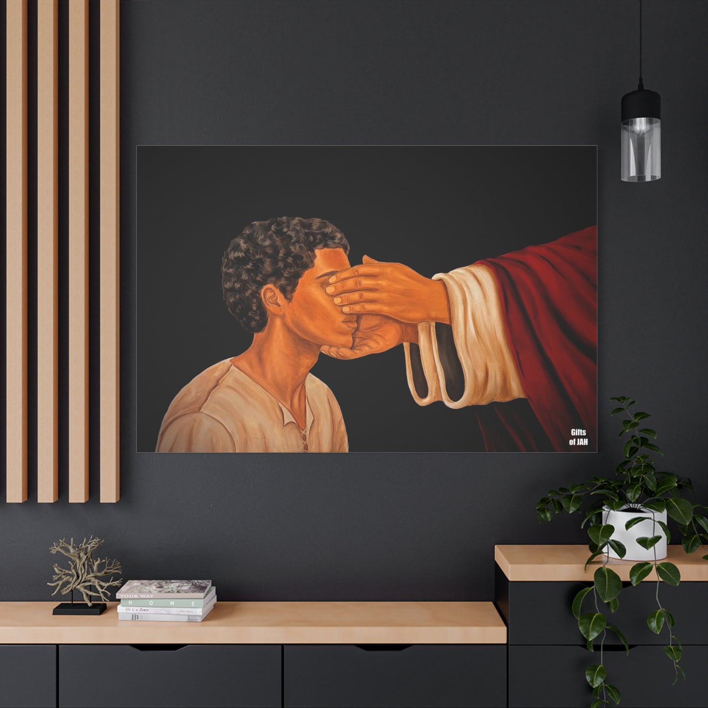 But Now I Can See Matte Canvas Print