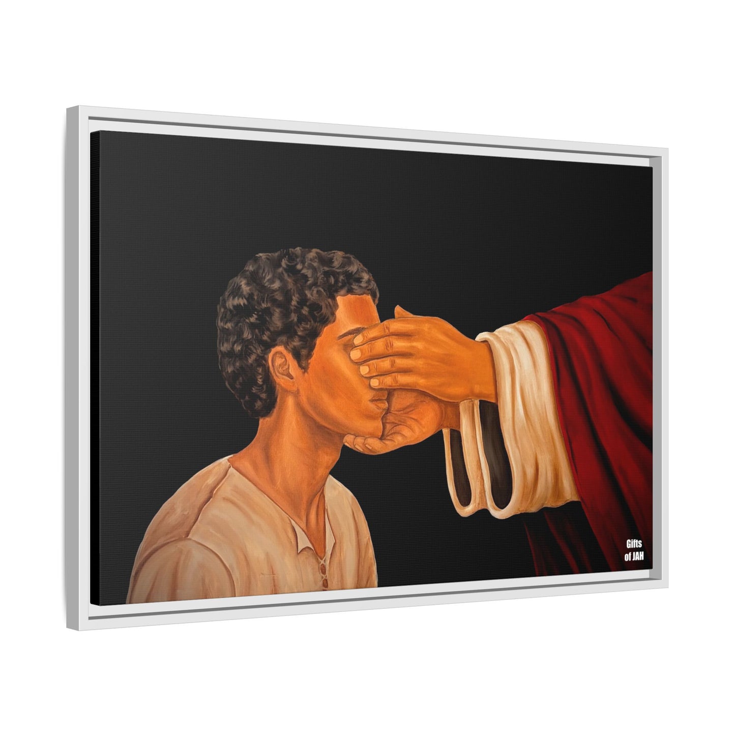 But Now I Can See Matte Canvas Framed Art