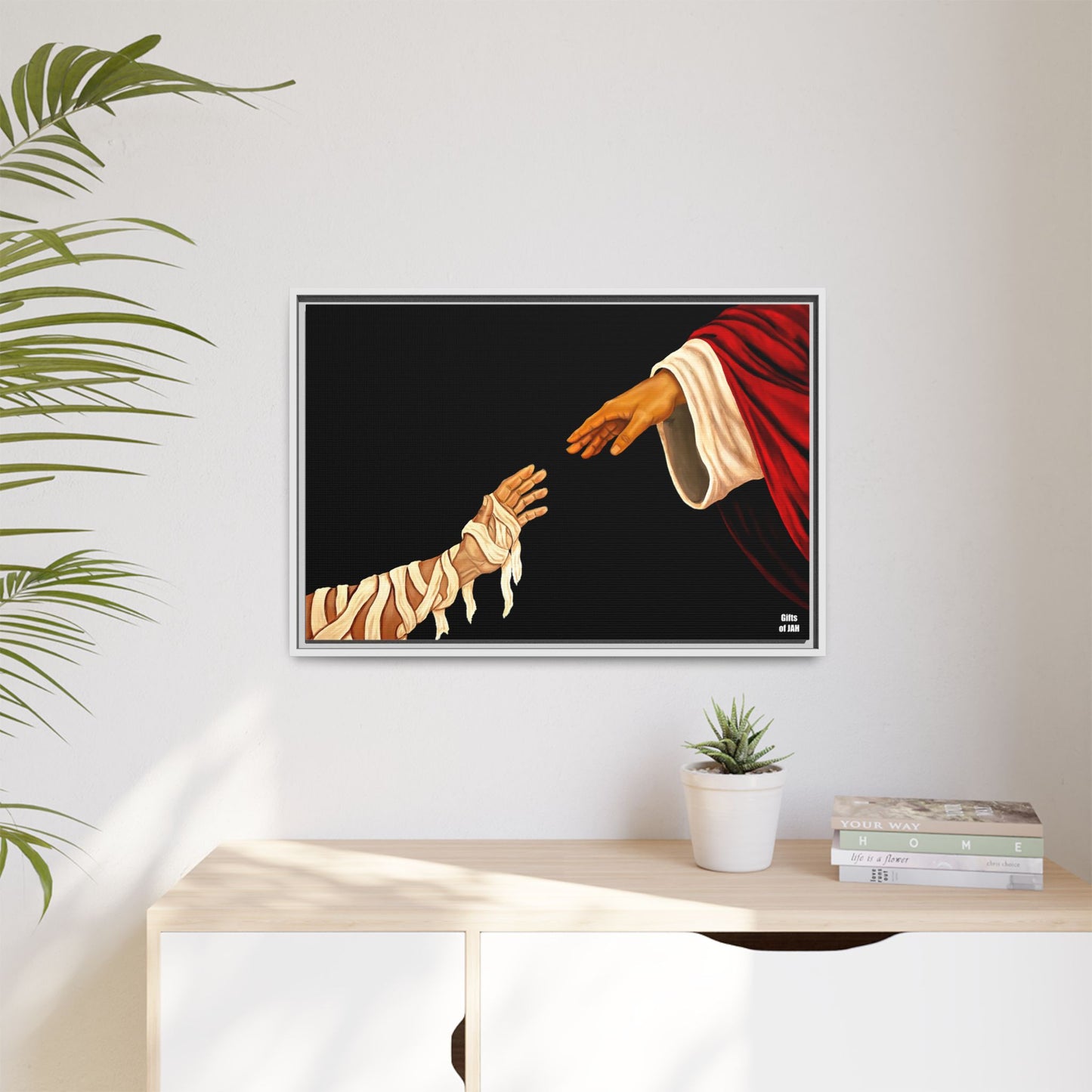 No Longer Bound Matte Canvas Framed Art