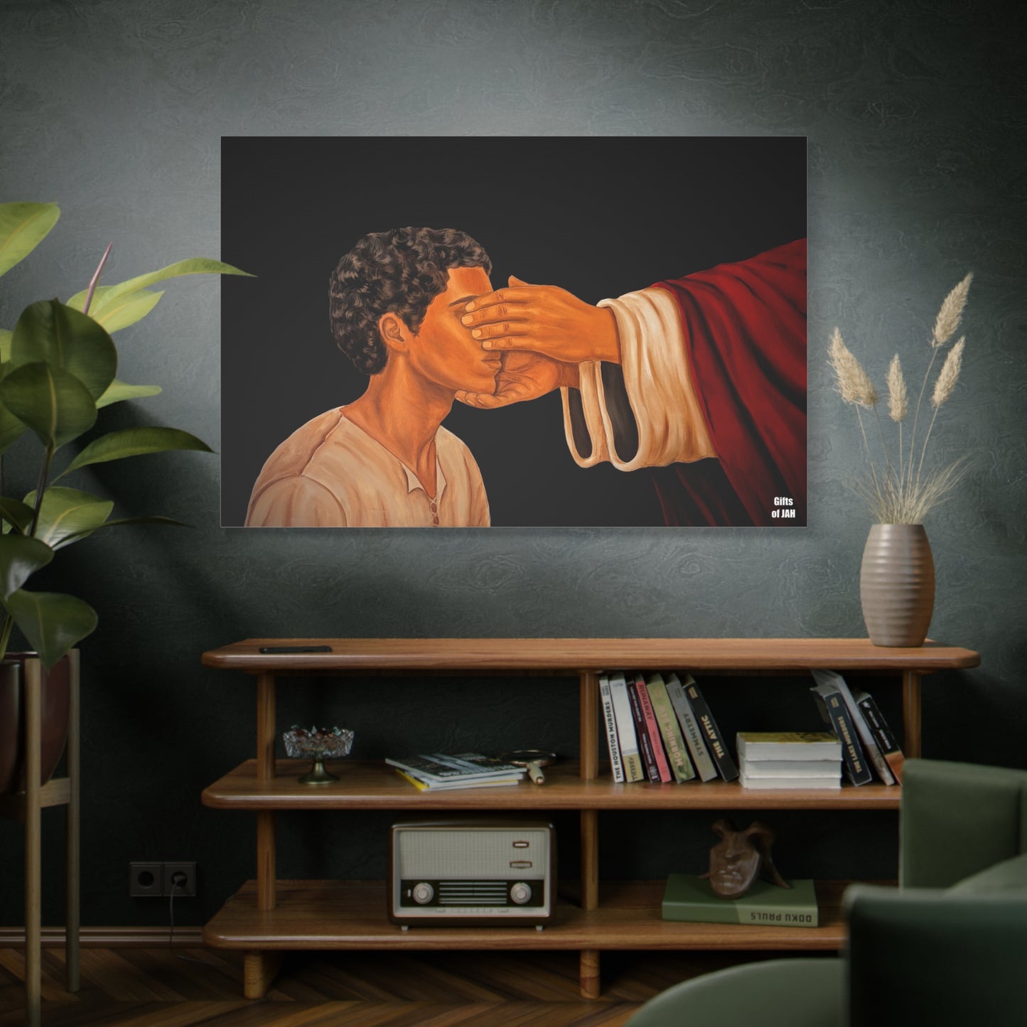 But Now I Can See Matte Canvas Print