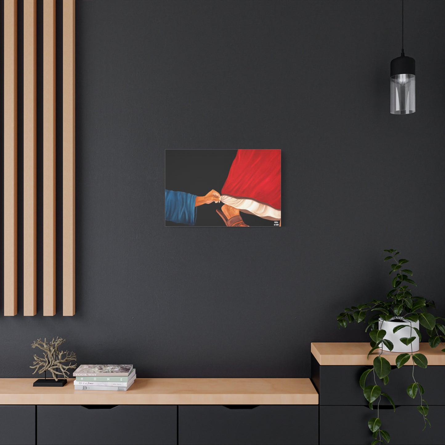 Faith's Silent Surrender | Religious Christian Painting
