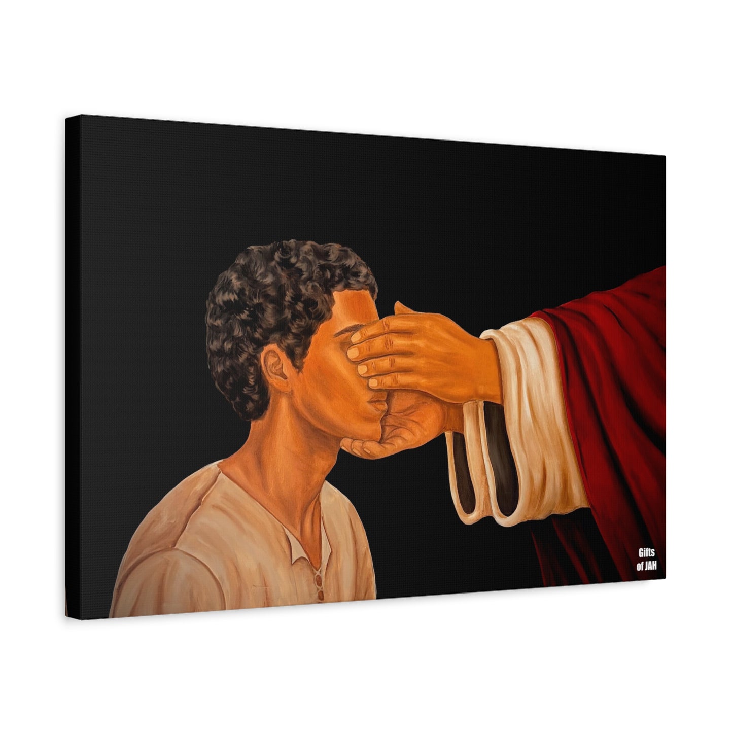 But Now I Can See Matte Canvas Print