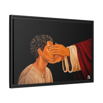 But Now I Can See Framed Canvas