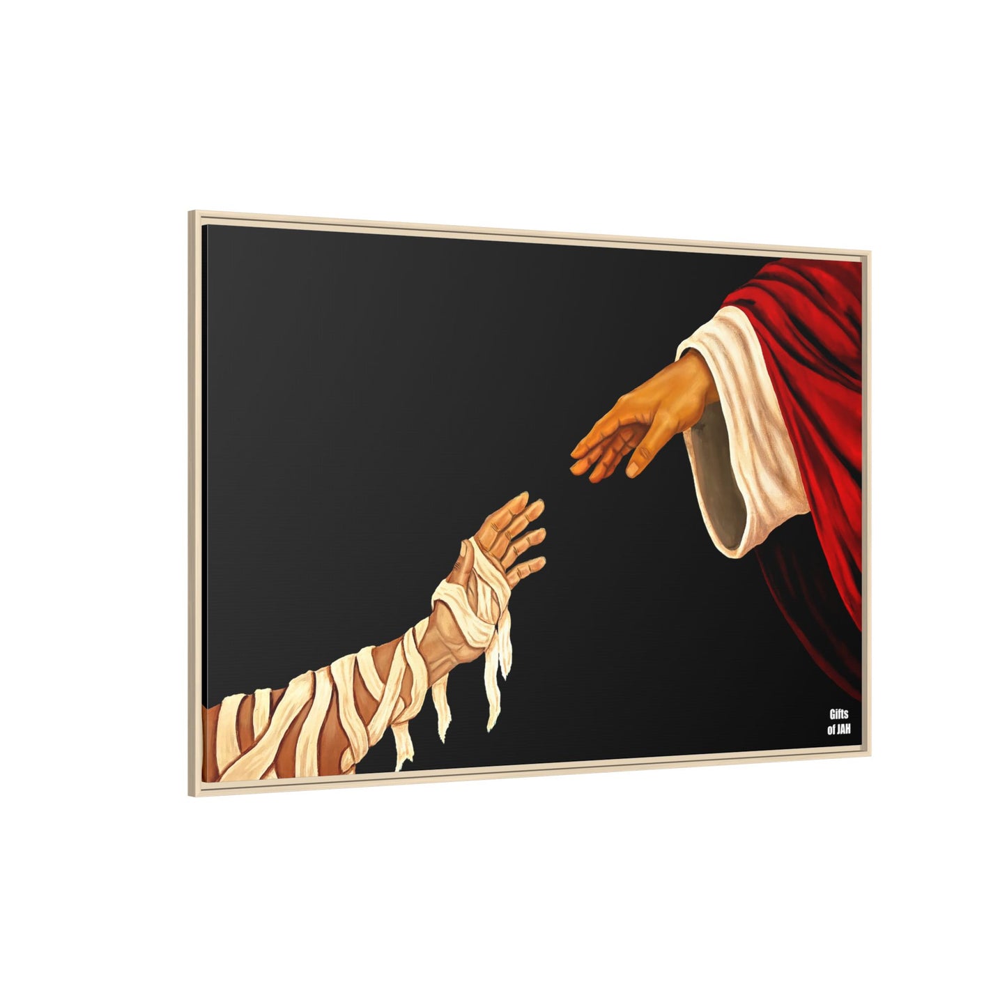No Longer Bound Matte Canvas Framed Art