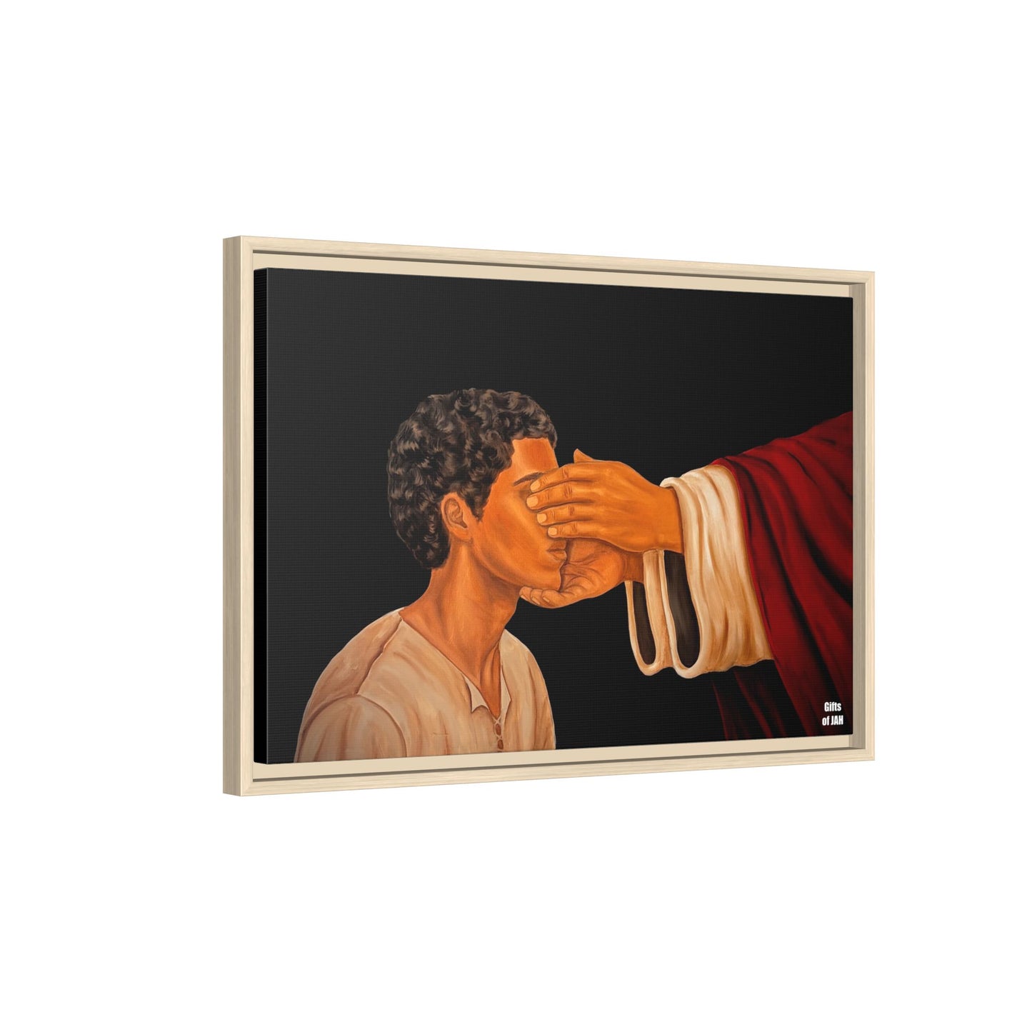 But Now I Can See Matte Canvas Framed Art