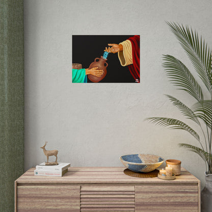 Living Water Rolled Art Print