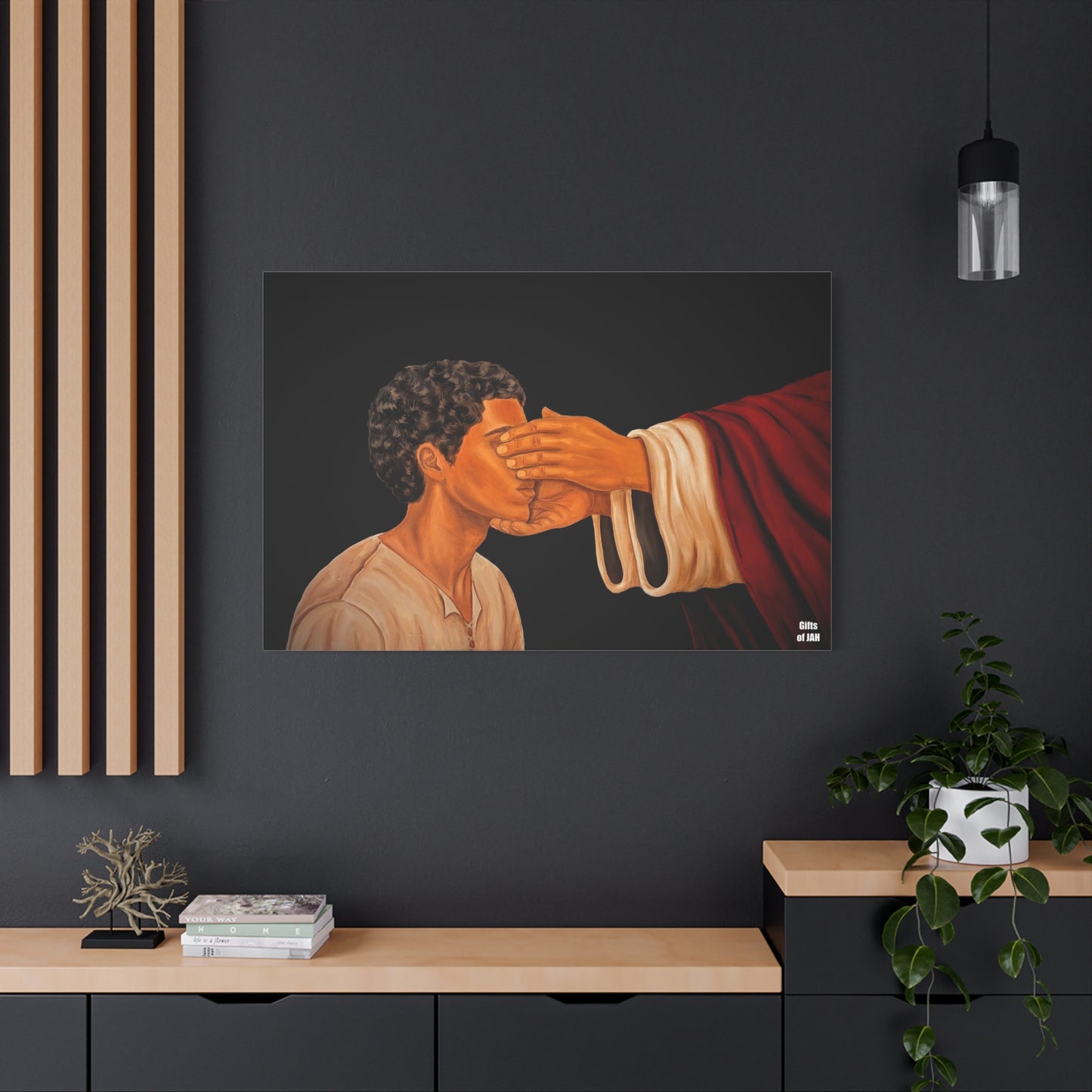 But Now I Can See Matte Canvas Print