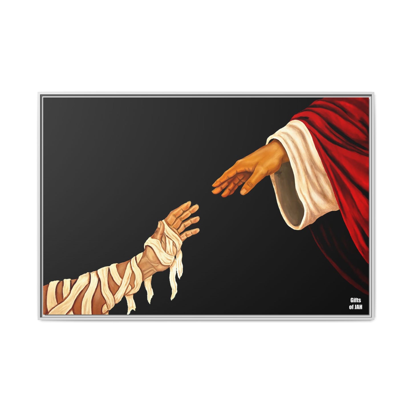 No Longer Bound Matte Canvas Framed Art