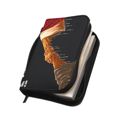 Keep Your Eyes on Him (Brown) Bible Cover