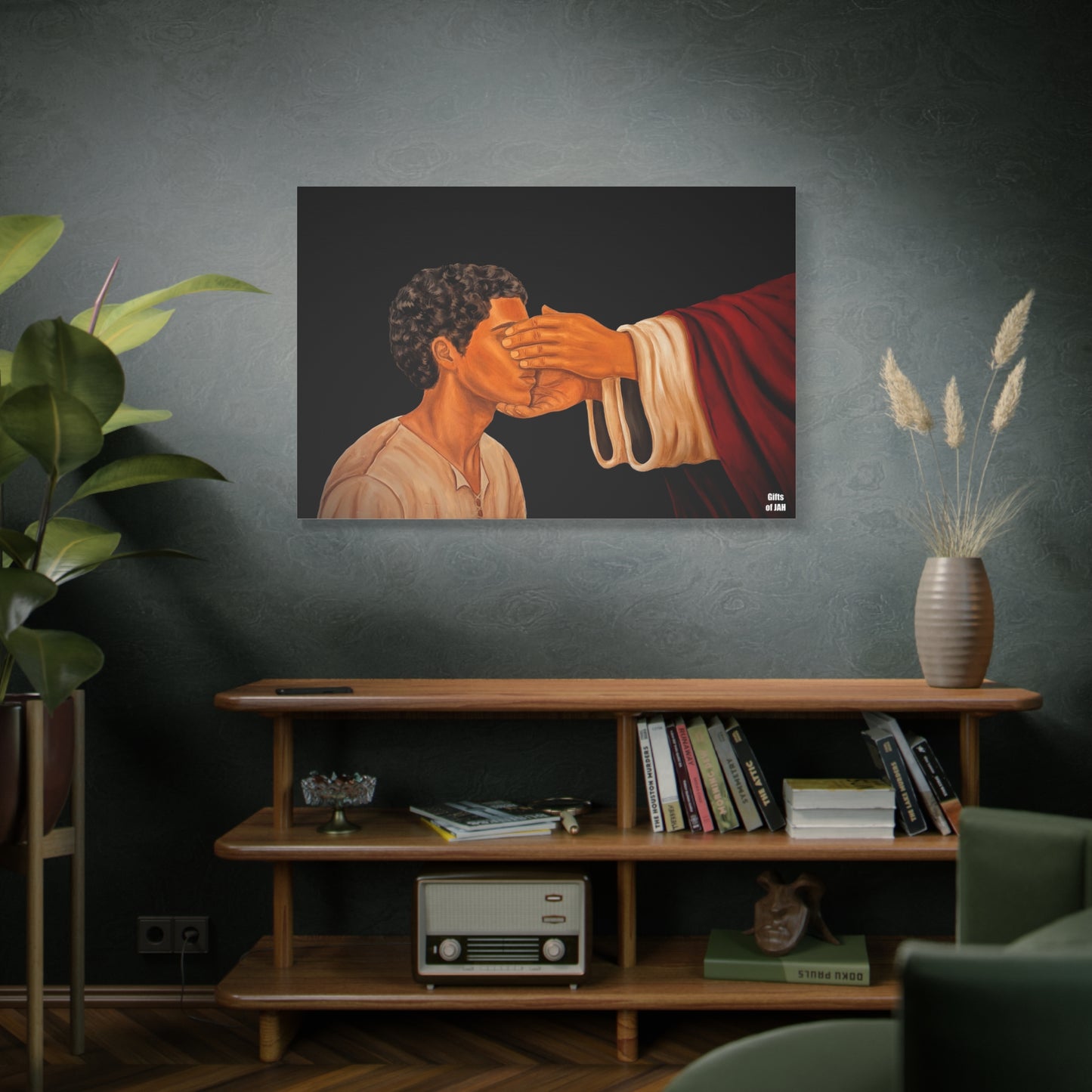 But Now I Can See Matte Canvas Print