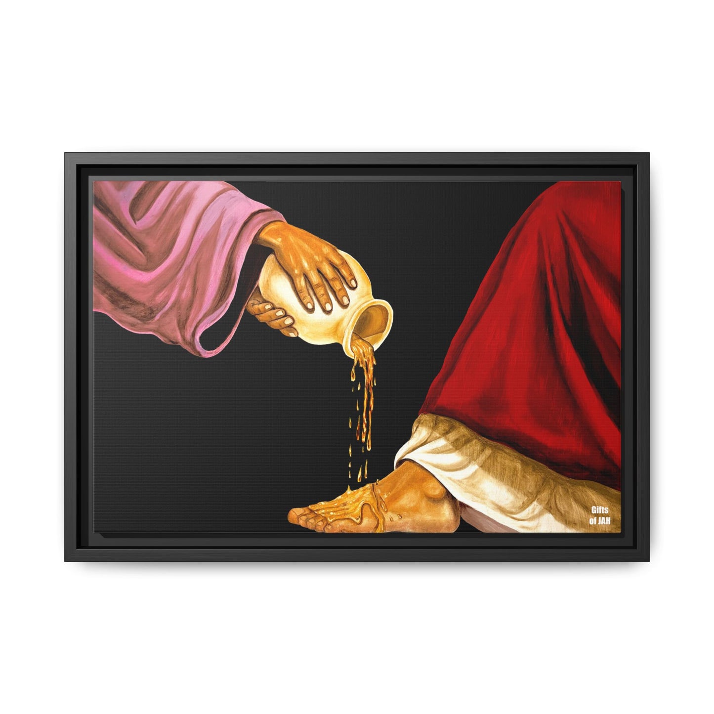 The Alabaster Jar Matte Canvas Framed Art