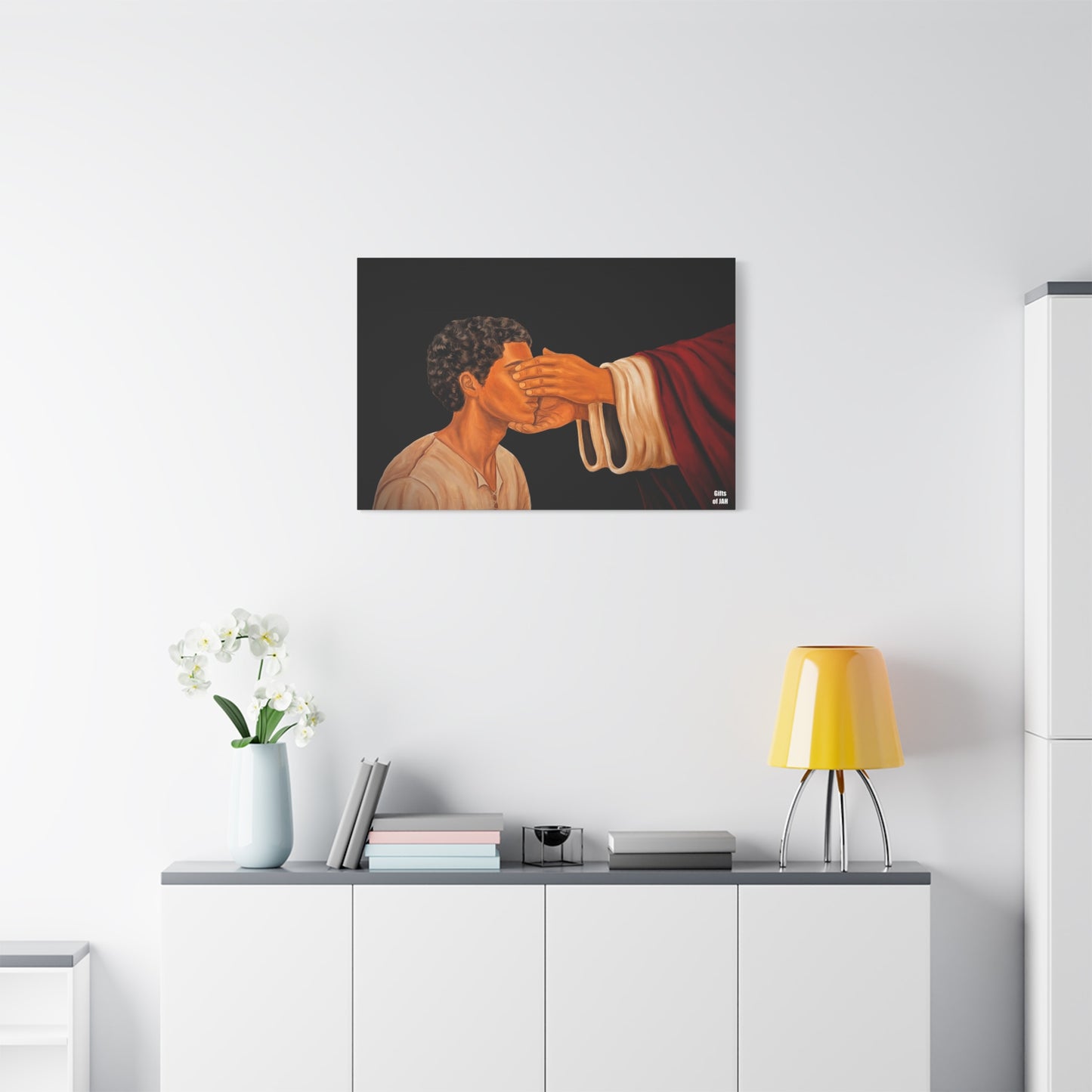 But Now I Can See Matte Canvas Print