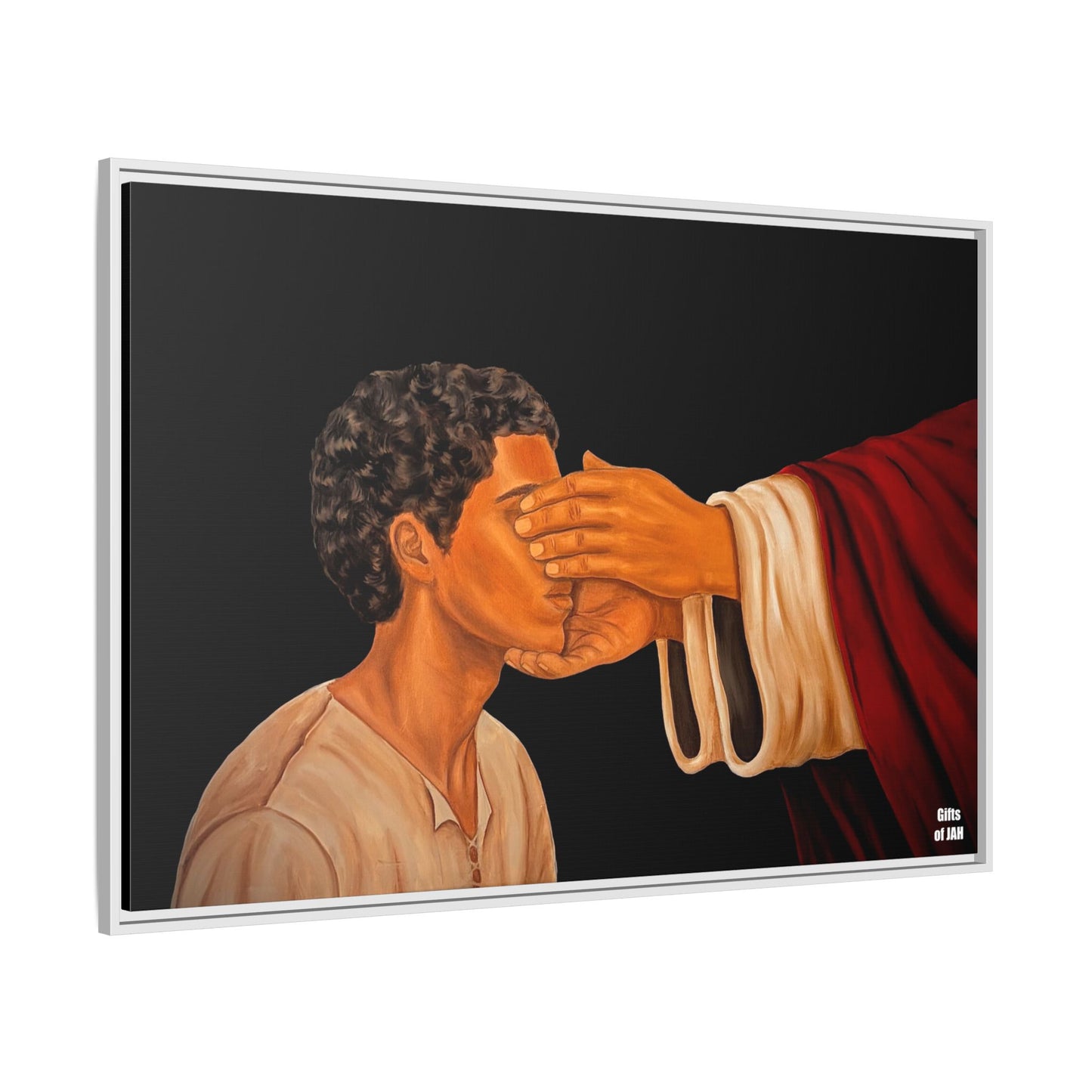 But Now I Can See Matte Canvas Framed Art