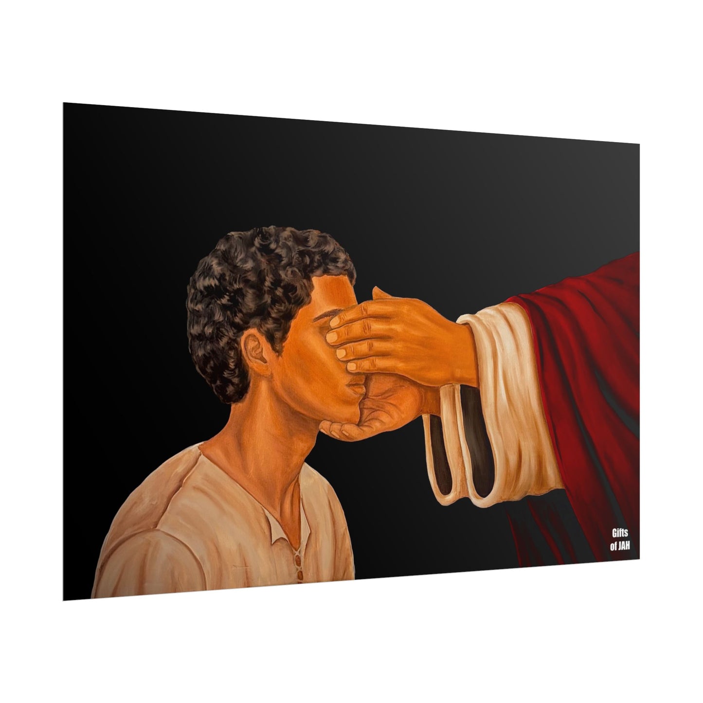 But Now I Can See Rolled Semi-Glossy Art Print