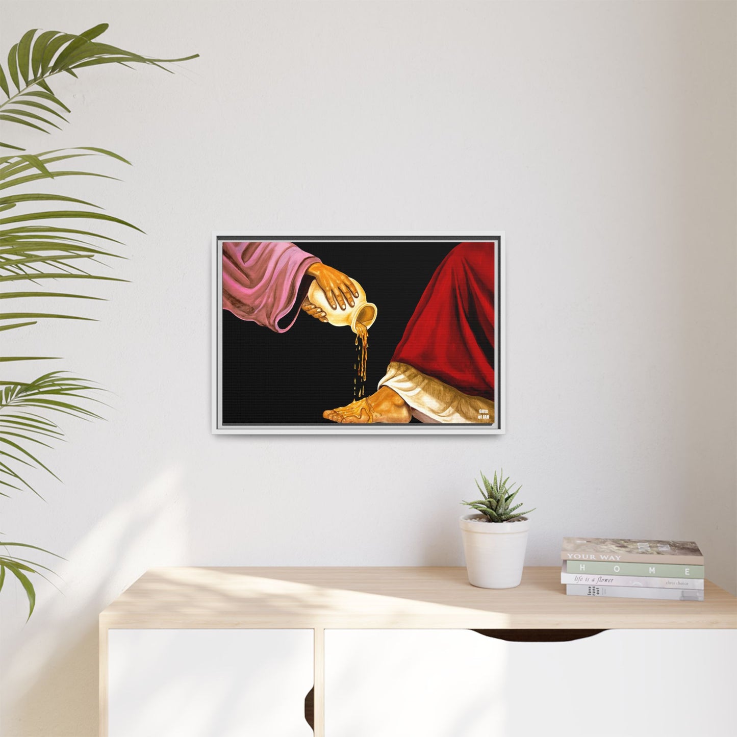 The Alabaster Jar Matte Canvas Framed Art
