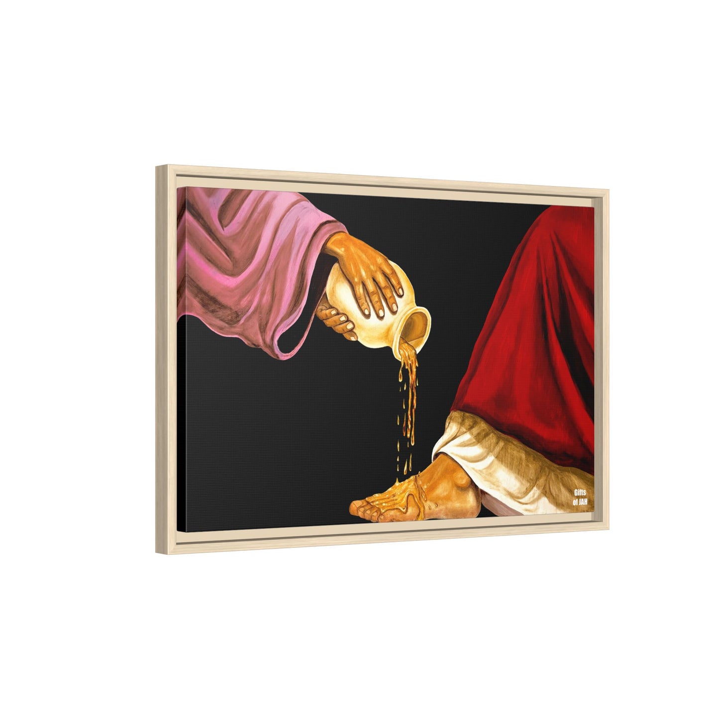 The Alabaster Jar Matte Canvas Framed Art
