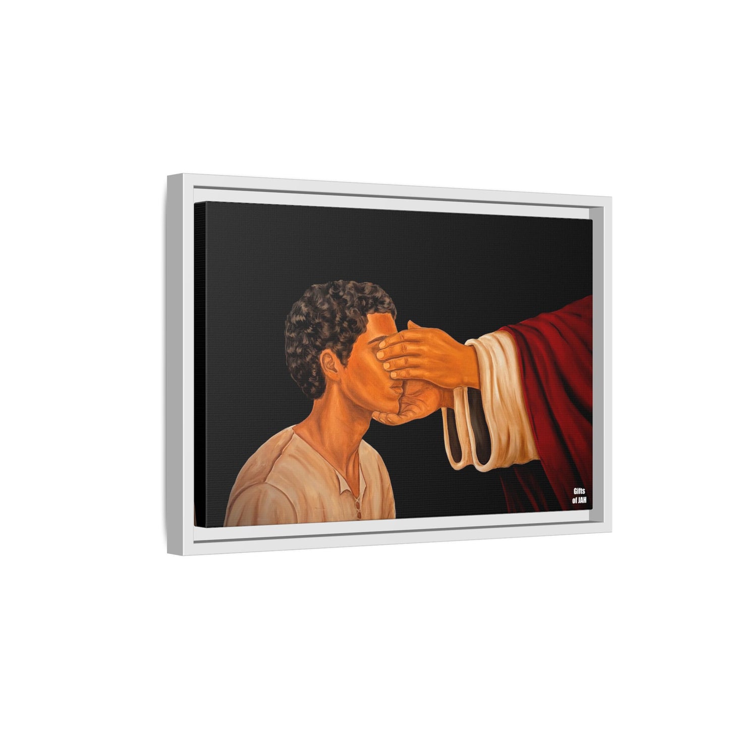 But Now I Can See Matte Canvas Framed Art