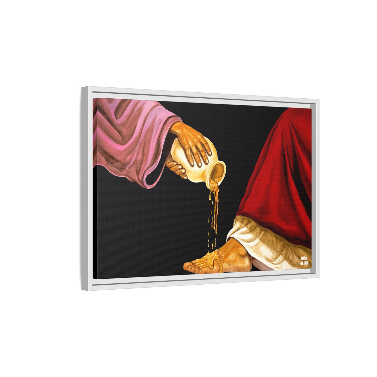 The Alabaster Jar Matte Canvas Framed Art