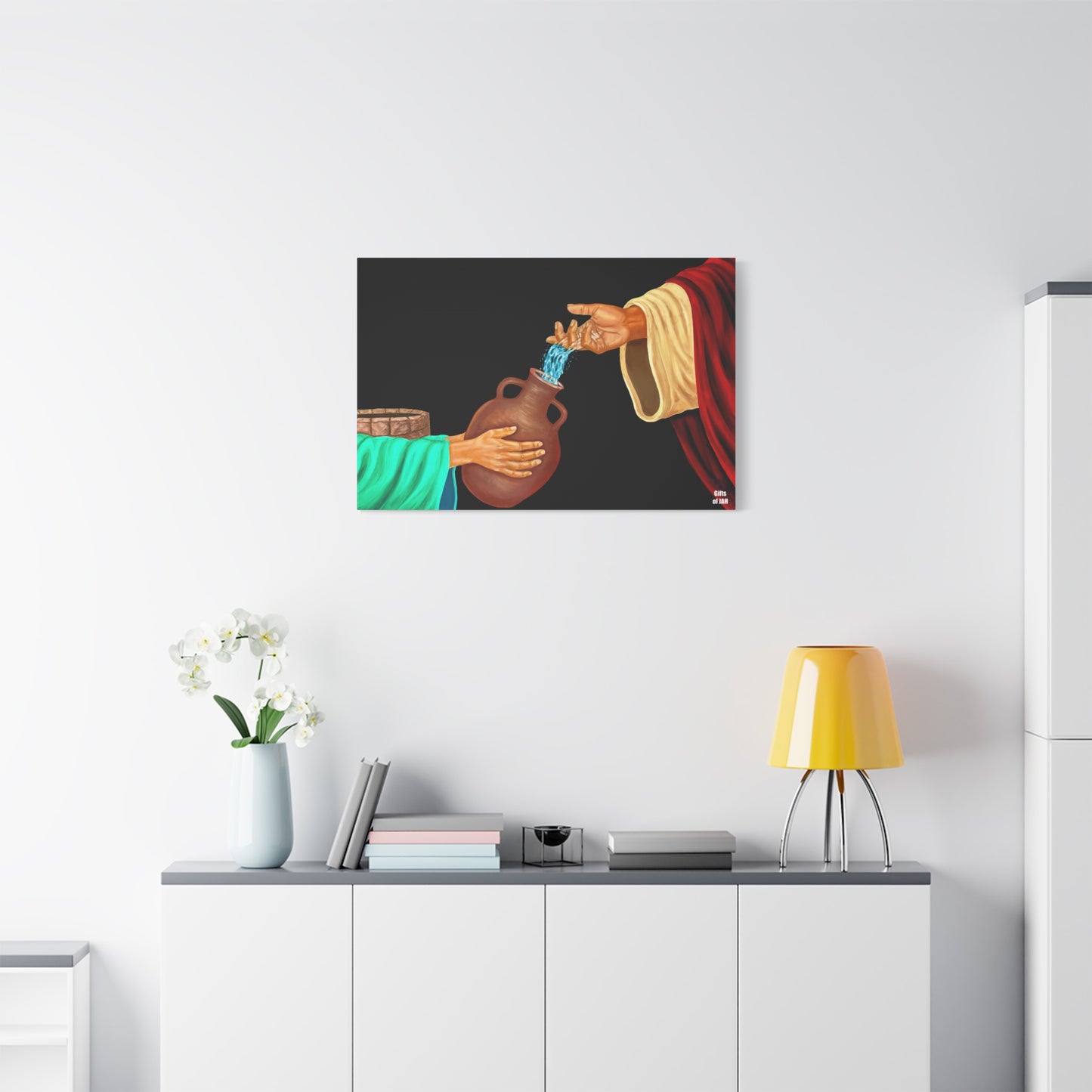 Living Water Matte Canvas Print