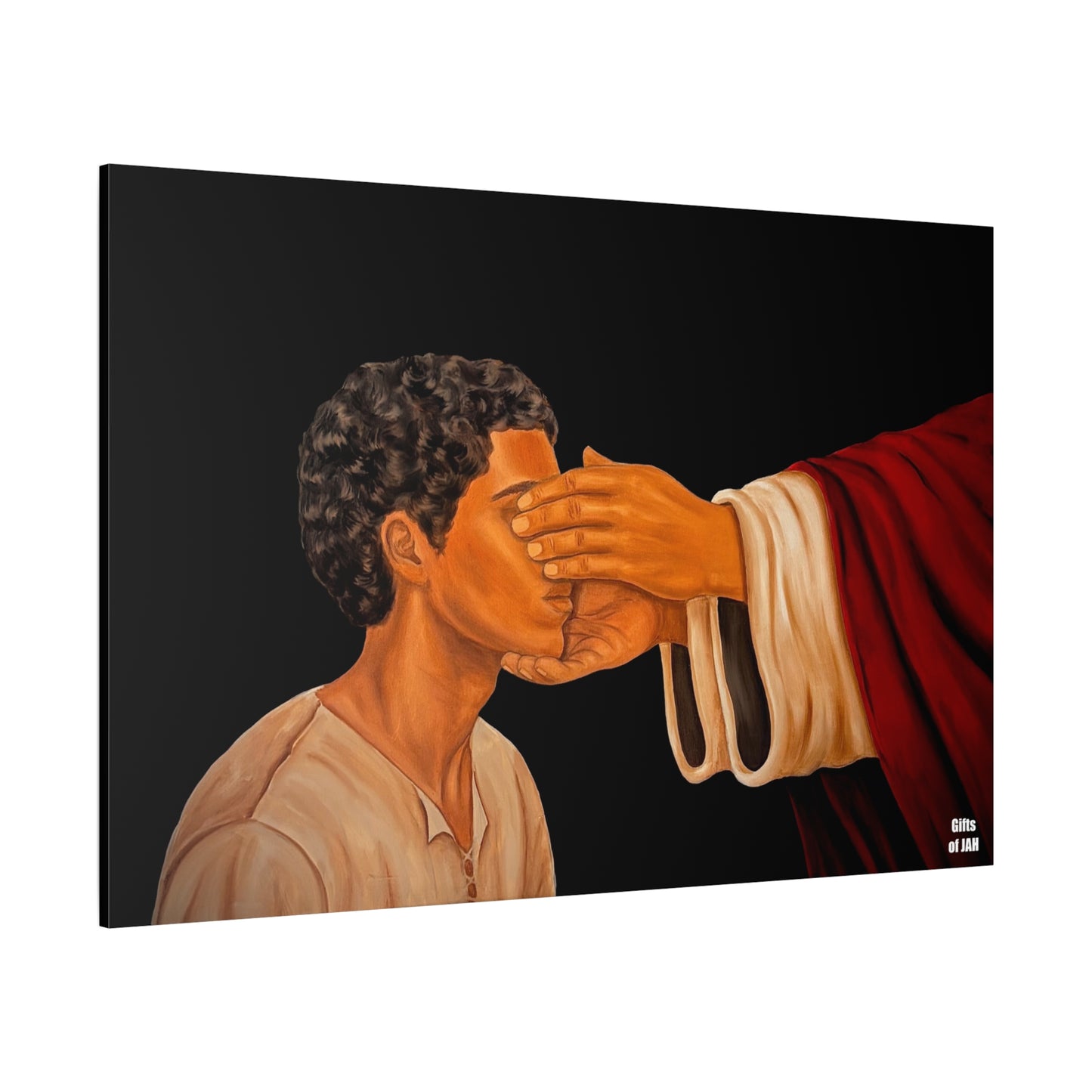 But Now I Can See Matte Canvas Print
