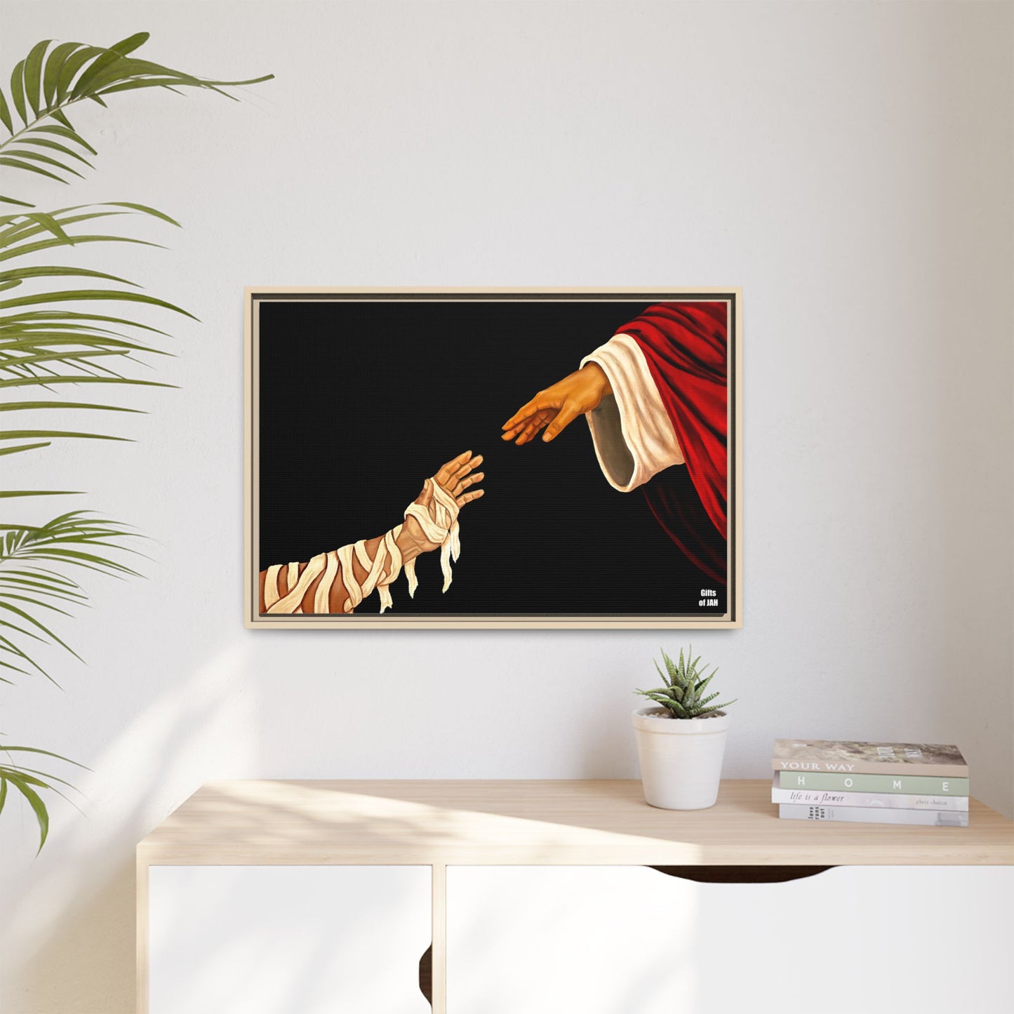 No Longer Bound Matte Canvas Framed Art