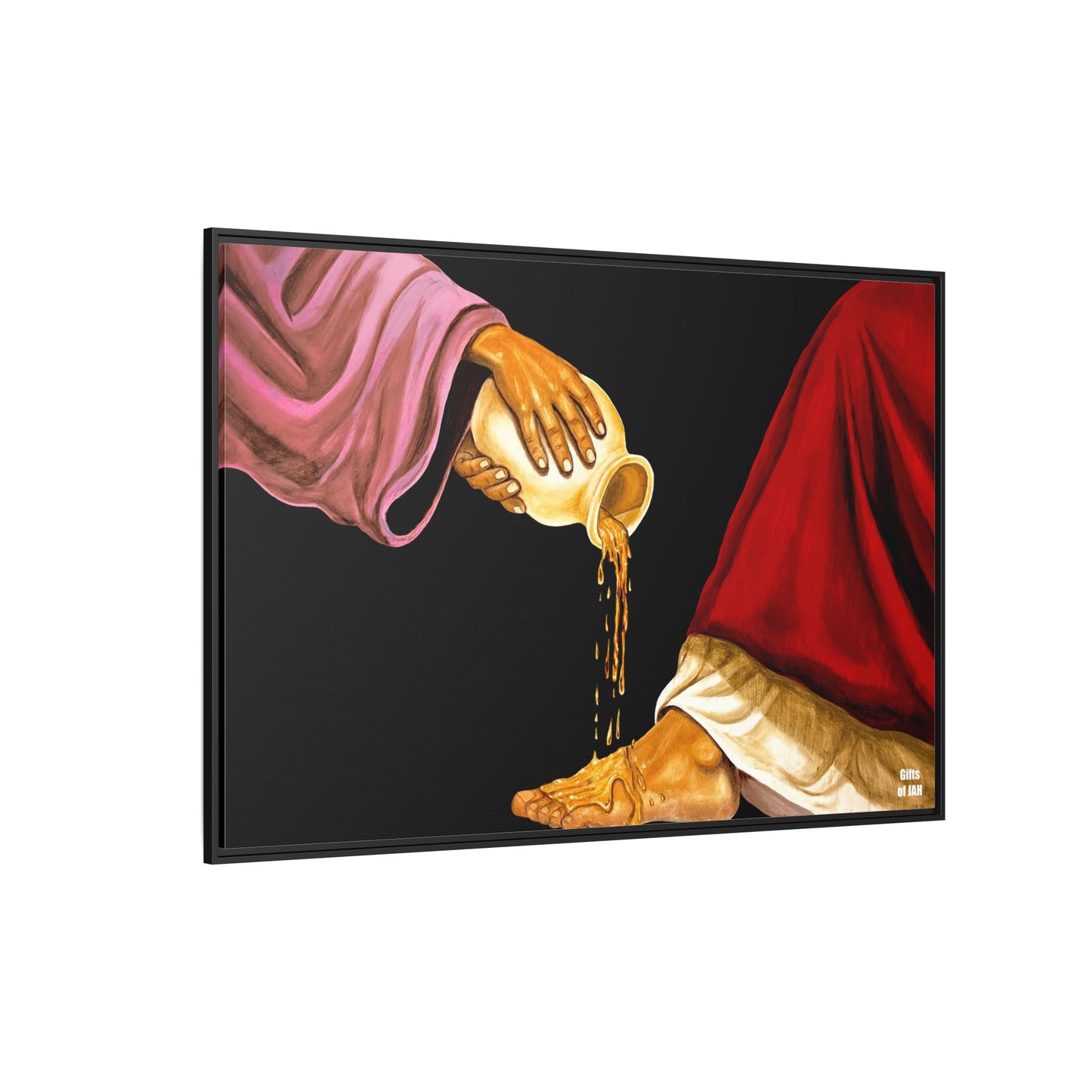 The Alabaster Jar Matte Canvas Framed Art