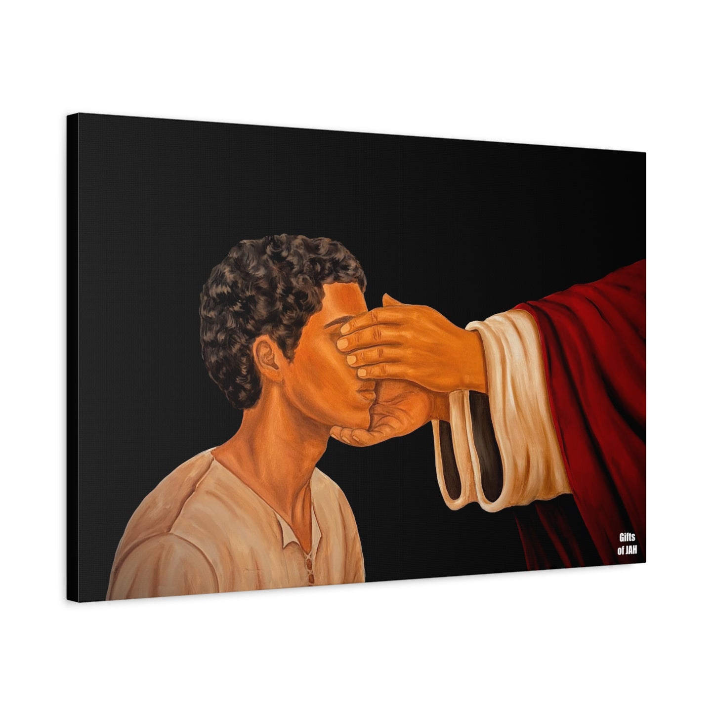 But Now I Can See Matte Canvas Print