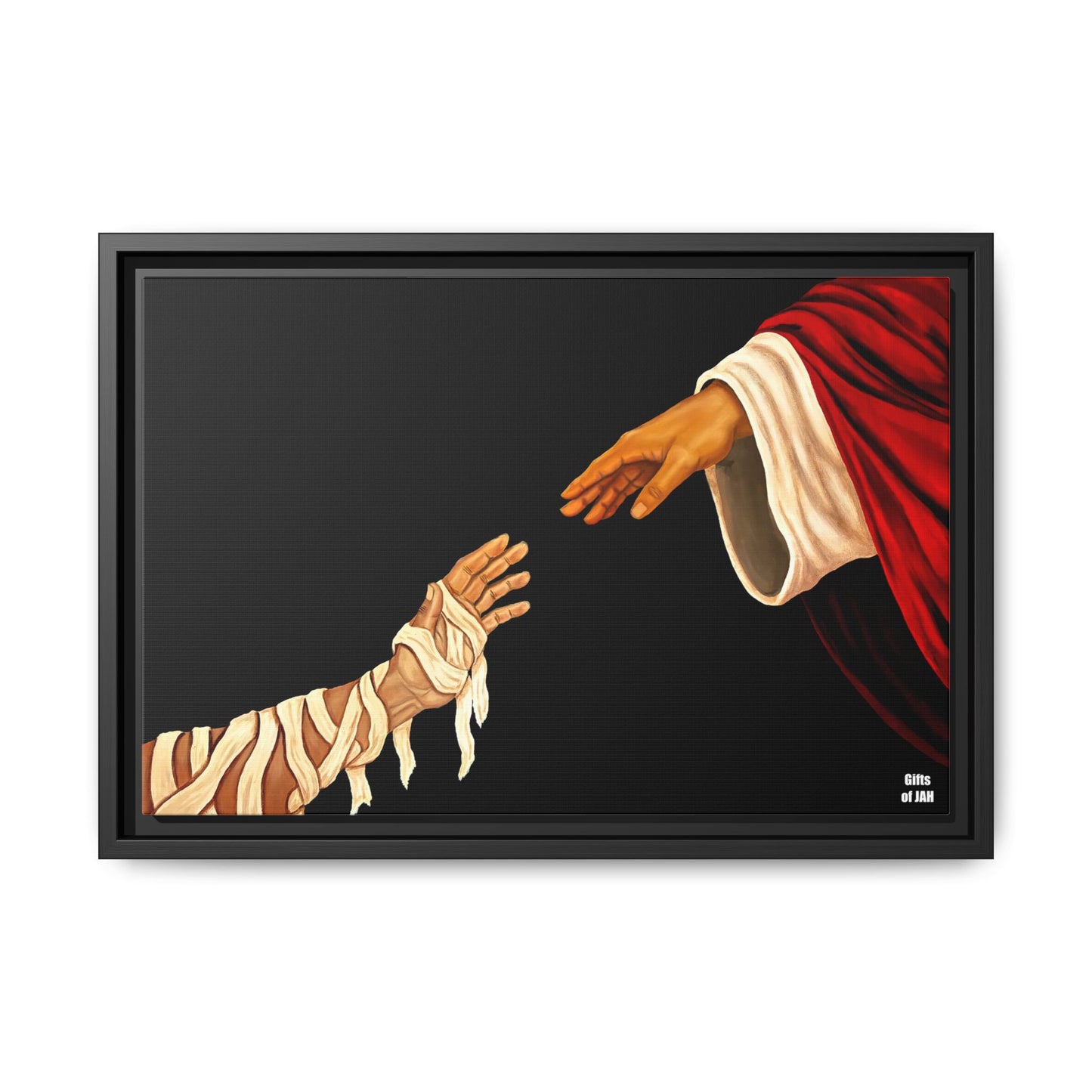 No Longer Bound Matte Canvas Framed Art