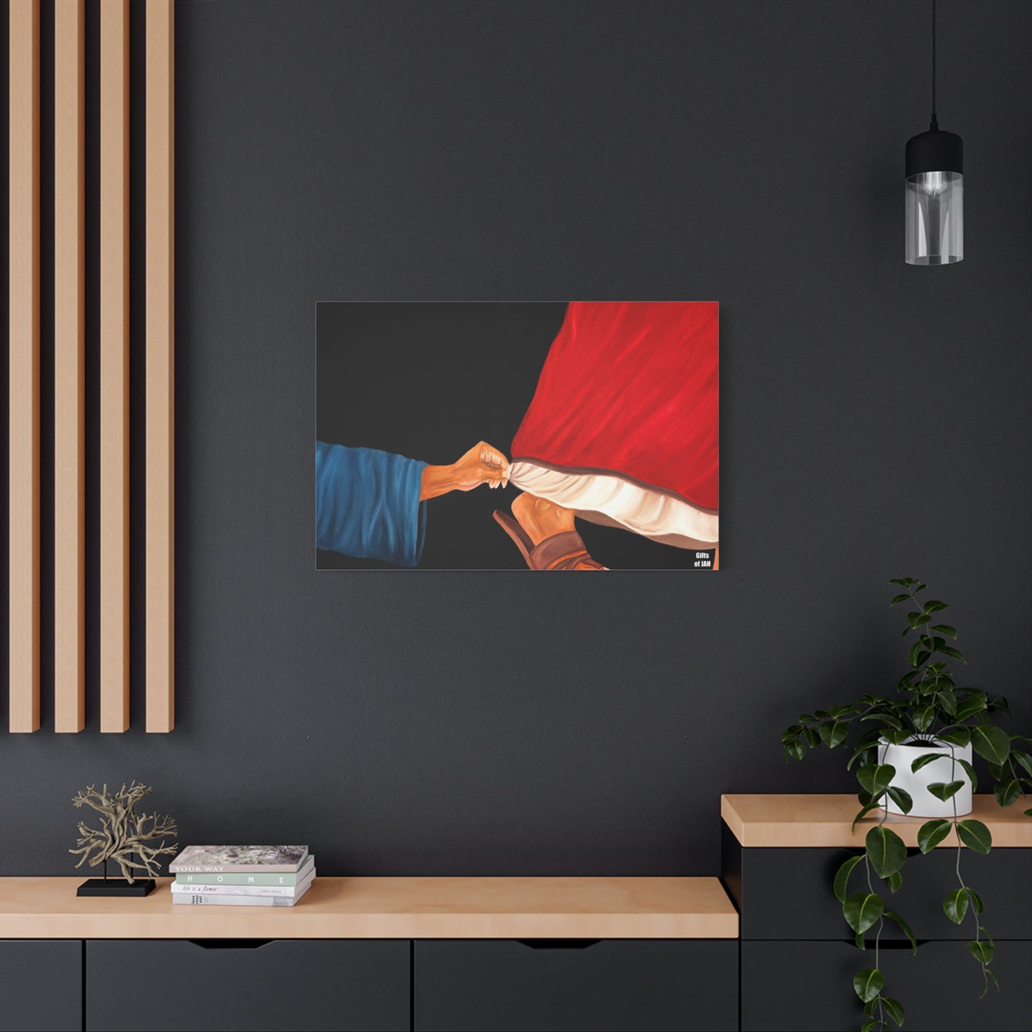 Faith's Silent Surrender | Religious Christian Painting