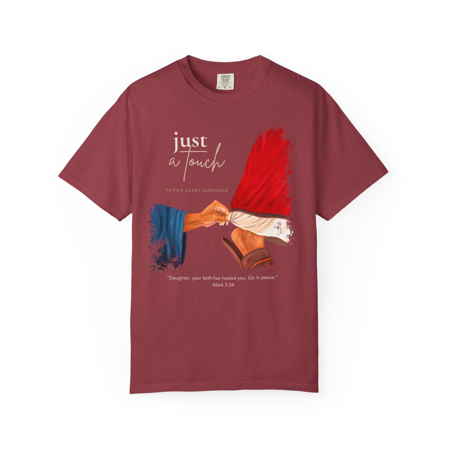 Just a Touch Faith T-shirt | Woman With the issue of Blood
