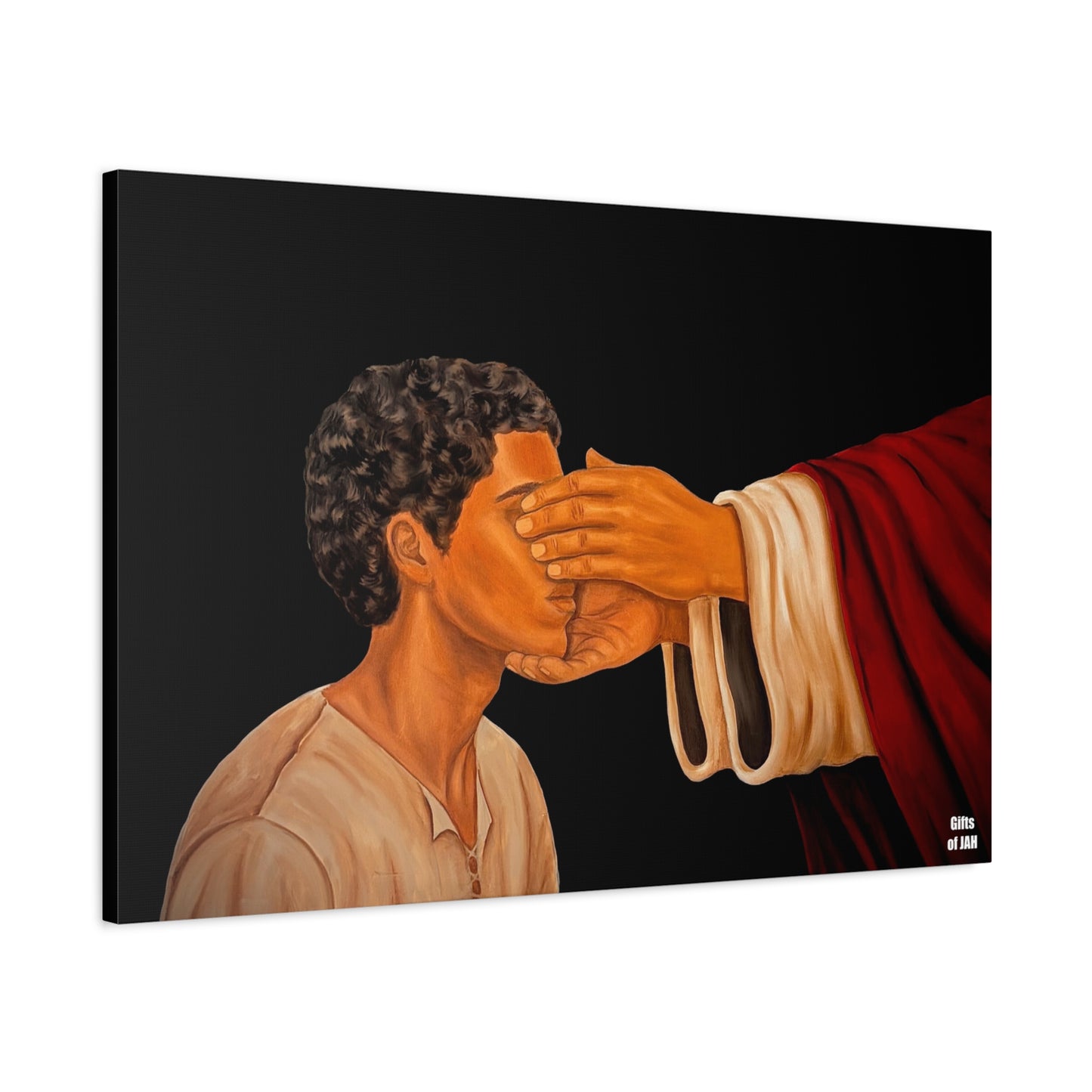 But Now I Can See Matte Canvas Print