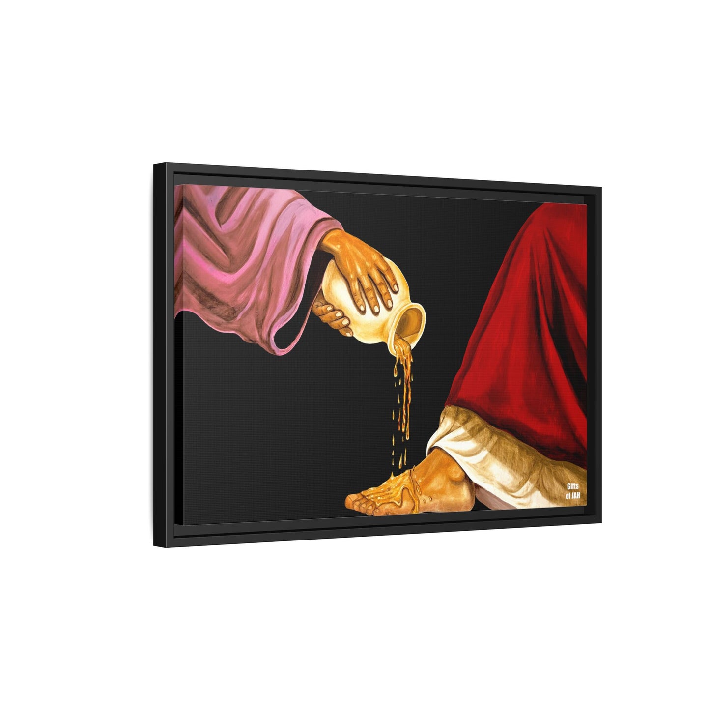 The Alabaster Jar Matte Canvas Framed Art