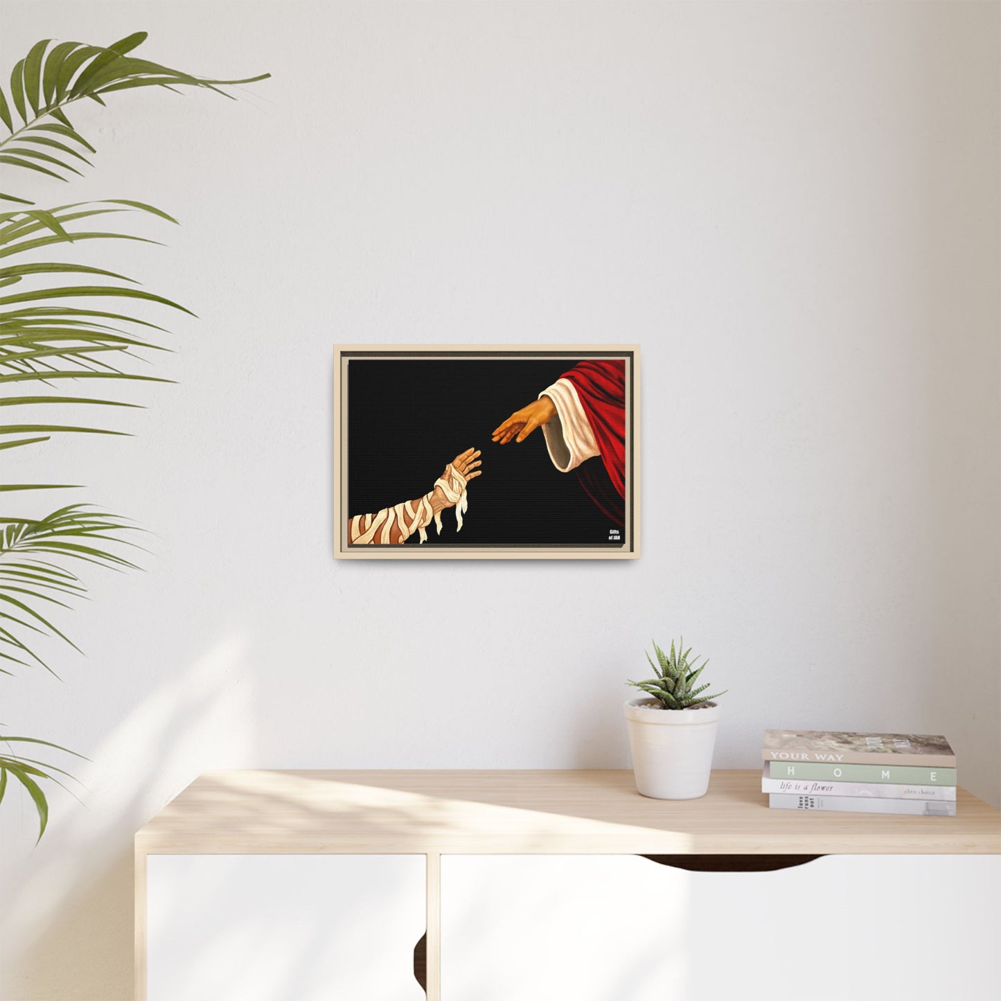 No Longer Bound Matte Canvas Framed Art
