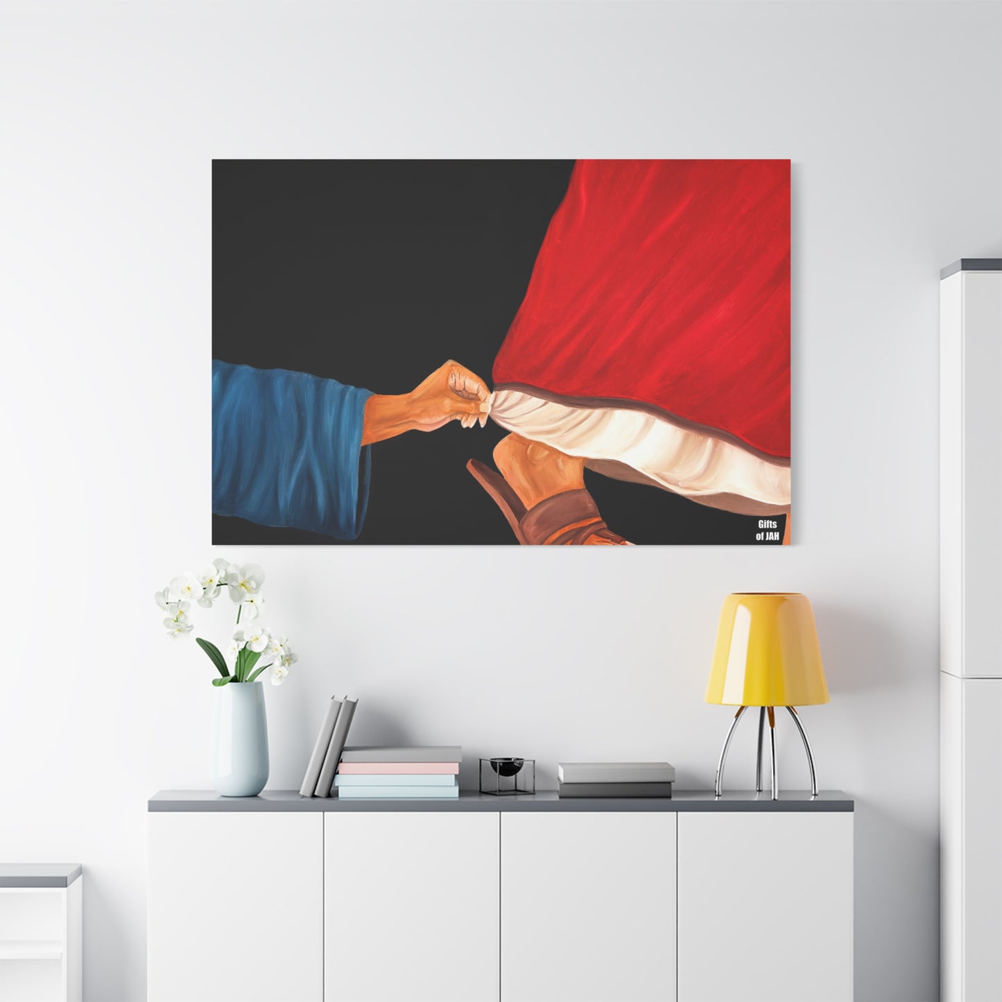 Faith's Silent Surrender | Religious Christian Painting
