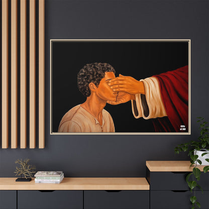But Now I Can See Framed Canvas