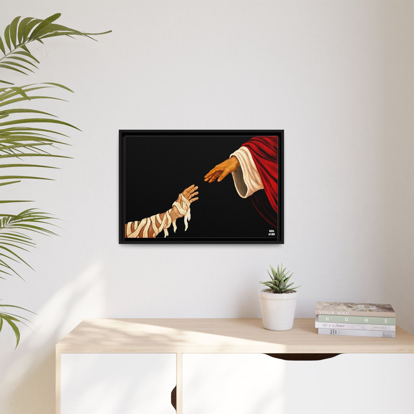 No Longer Bound Matte Canvas Framed Art