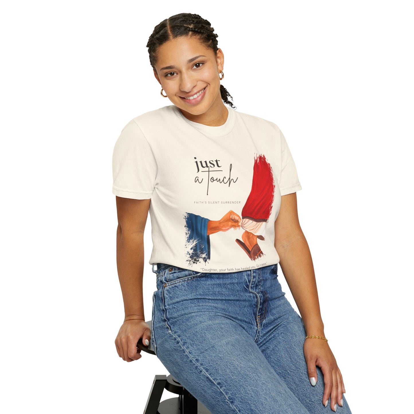 Just a Touch Faith T-shirt | Woman With the issue of Blood